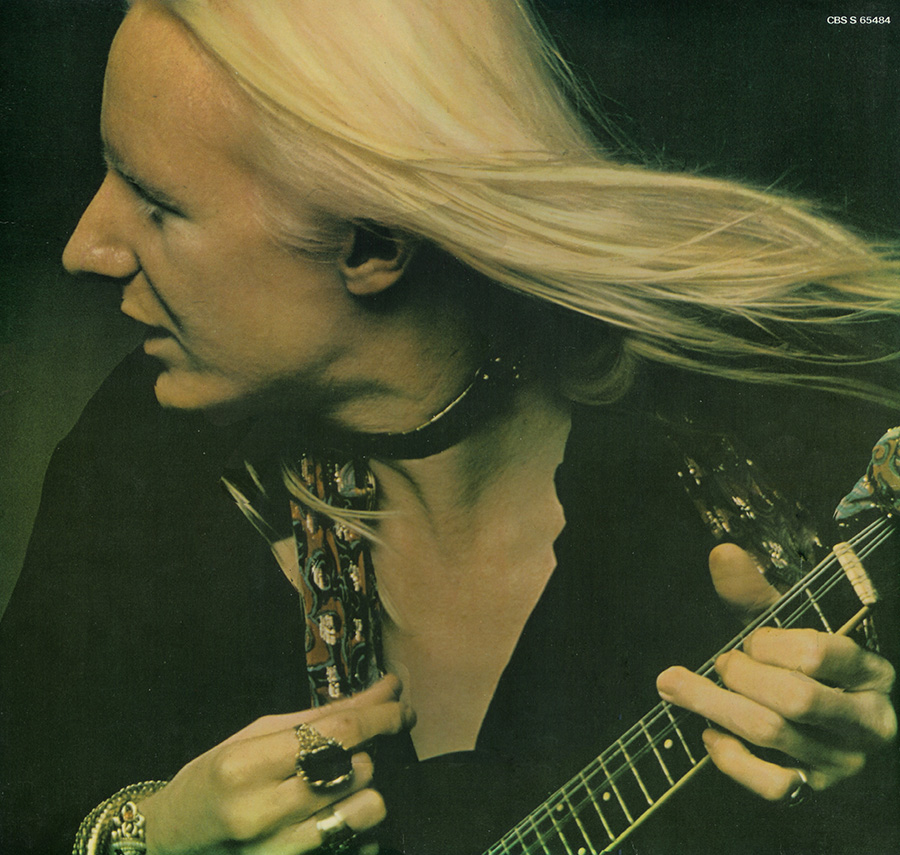 JOHNNY WiNTER - Still Alive and Well custom inner sleeve